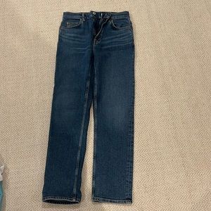 RE/DONE 70’s straight leg clean jean